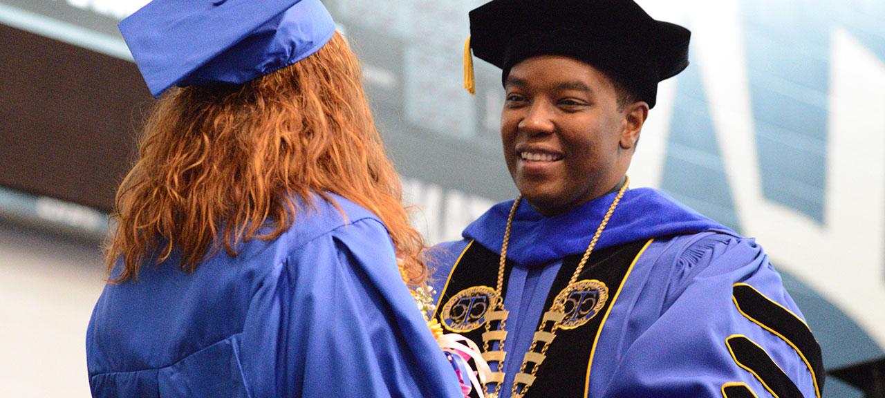 President at Commencement